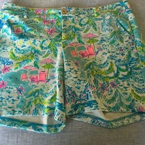 Lilly Pulitzer Jayne Size 16 Knit Shorts